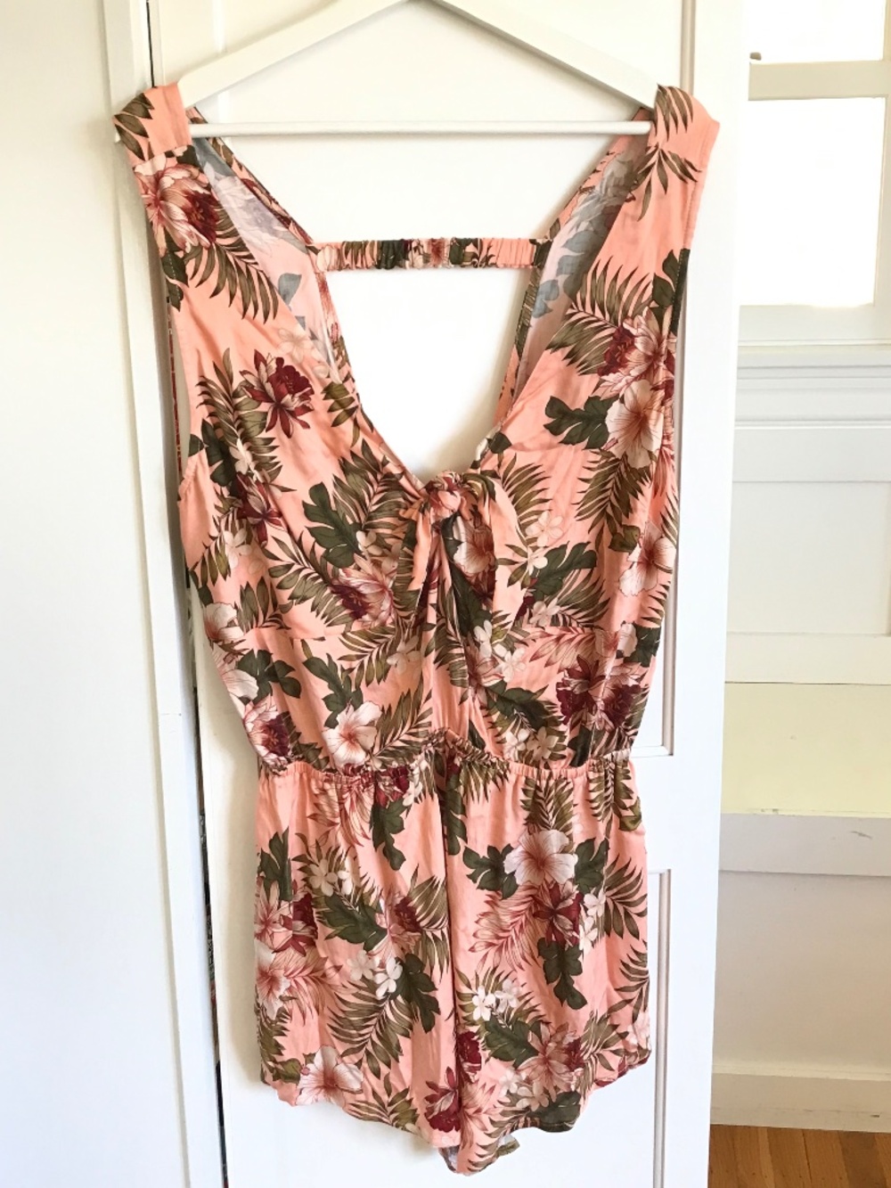 CITY CHIC Maya Romper Playsuit Tropical Floral Short Set Plus Size 14 NWT